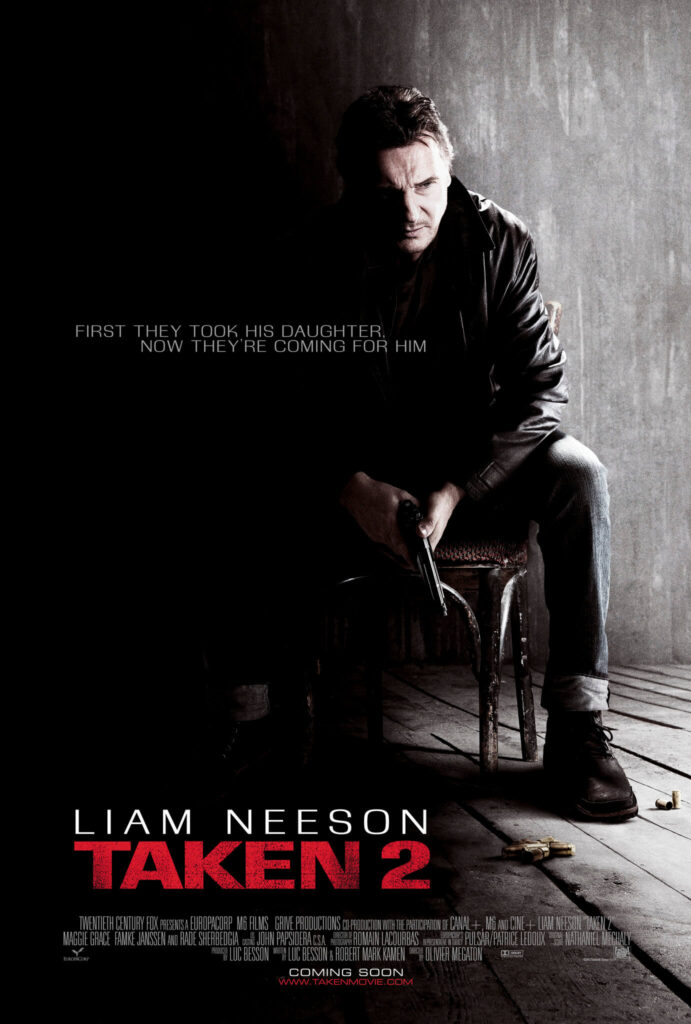 Movies that start with T - Taken 2 movie